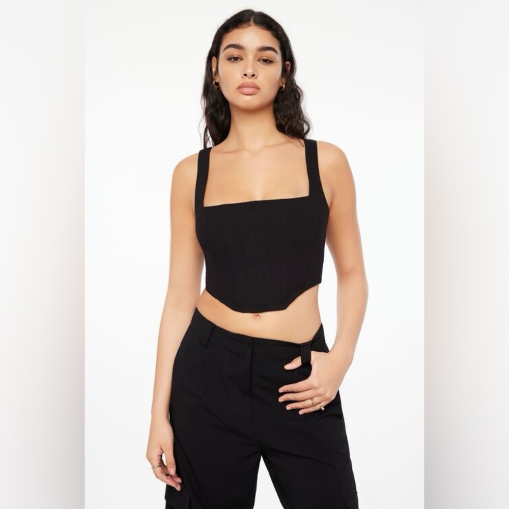 Square Neck Corset